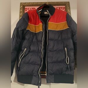 Marine Layer Multicolor Puffer Jacket